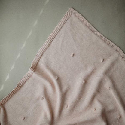 Mushie | Knit Blanket 100% Organic Cotton - The Chic Habitat