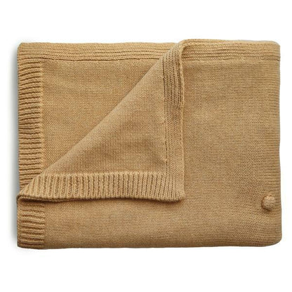 Mushie | Knit Blanket 100% Organic Cotton - The Chic Habitat