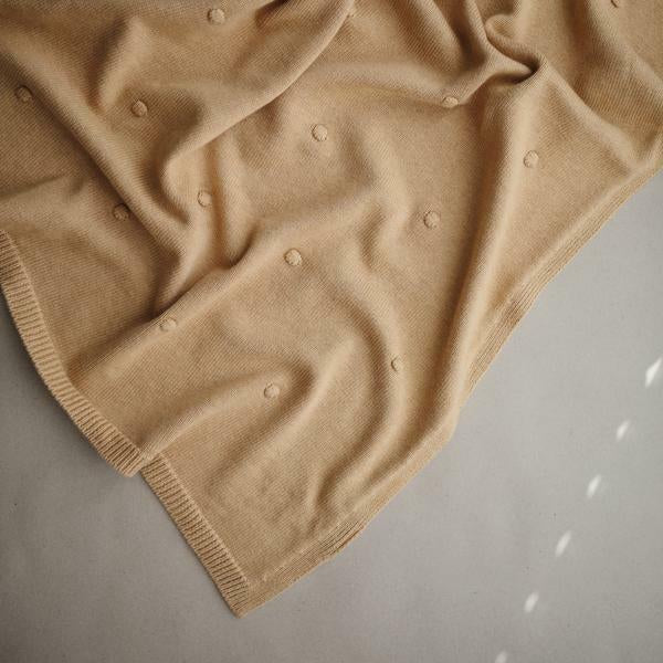 Mushie | Knit Blanket 100% Organic Cotton - The Chic Habitat