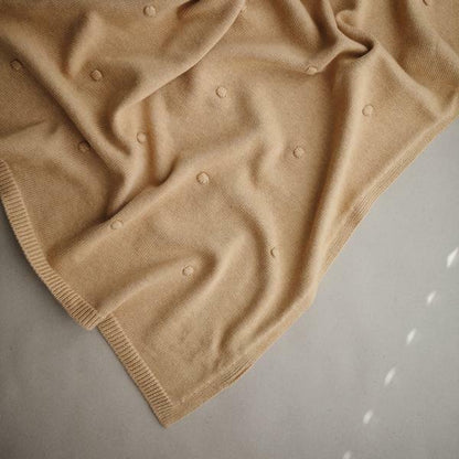 Mushie | Knit Blanket 100% Organic Cotton - The Chic Habitat
