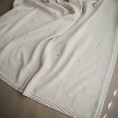 Mushie | Knit Blanket 100% Organic Cotton - The Chic Habitat