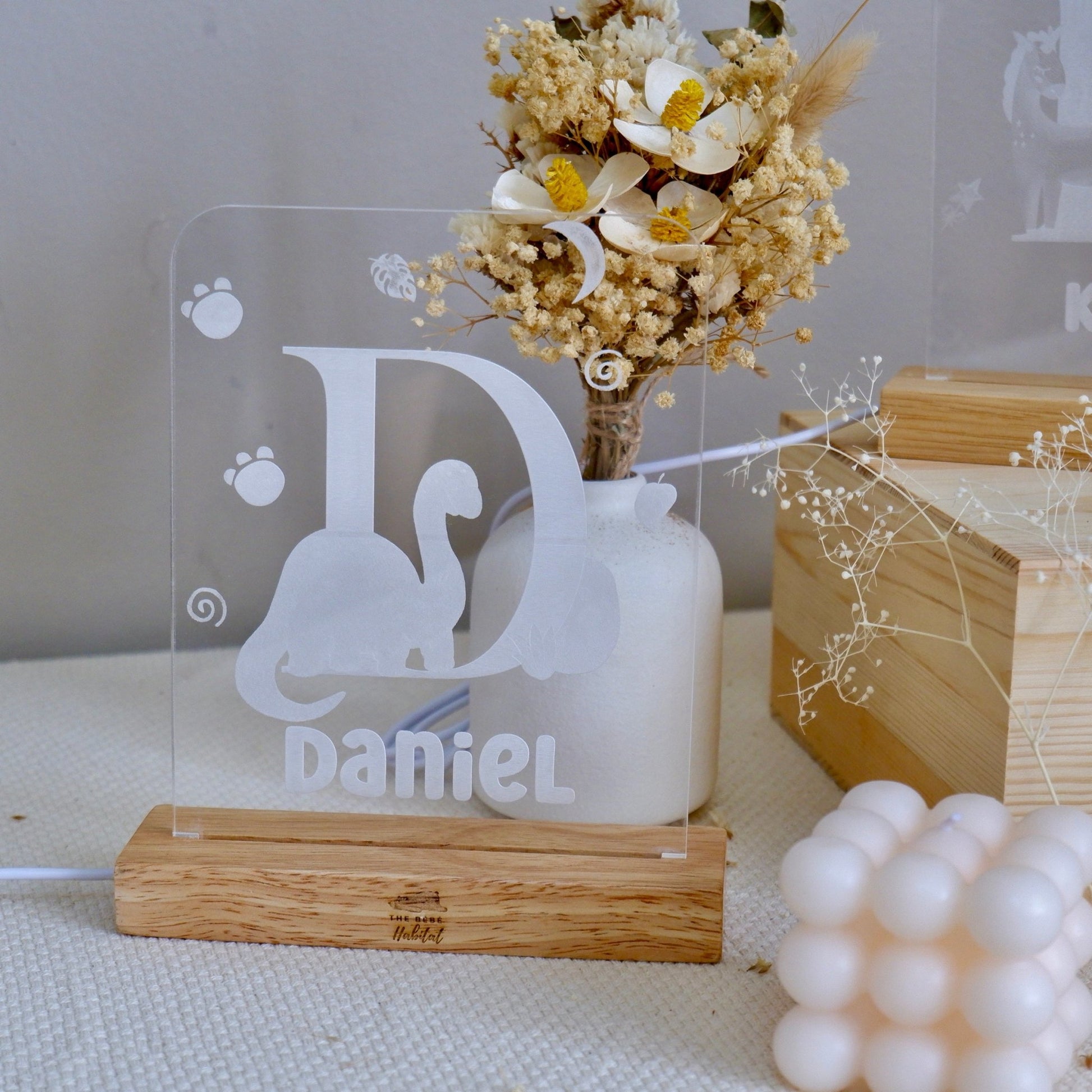 Acrylic LED Night Light - The Chic Habitat