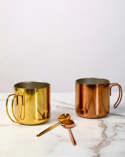 Brass Mug with Personalized Name - The Chic Habitat