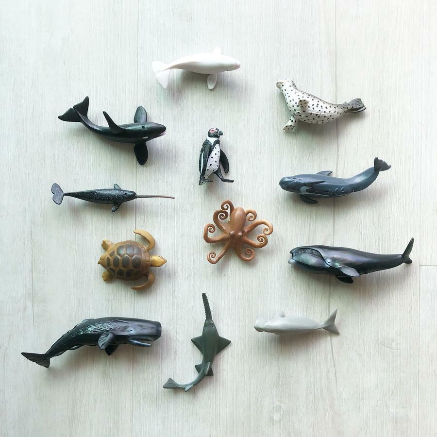CollectA | Mini Sea Life Set II (12pcs) - The Chic Habitat