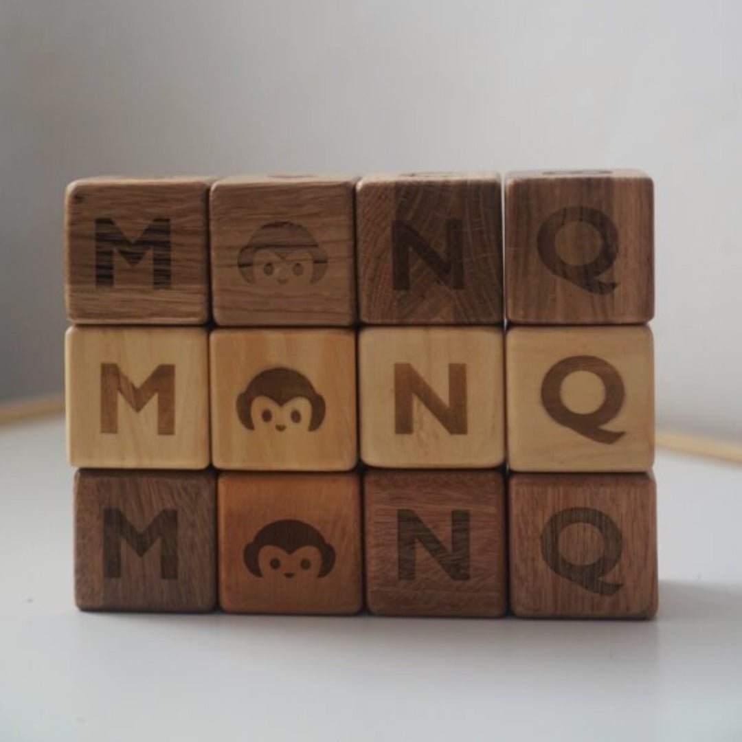 Littlemonq | Alphabet Blocks - The Chic Habitat