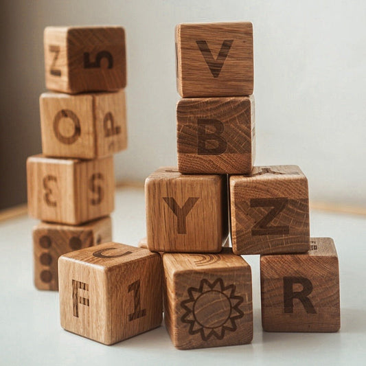 Littlemonq | Alphabet Blocks - The Chic Habitat