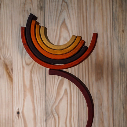 Littlemonq | Rainbow Shaped Stacker - The Chic Habitat