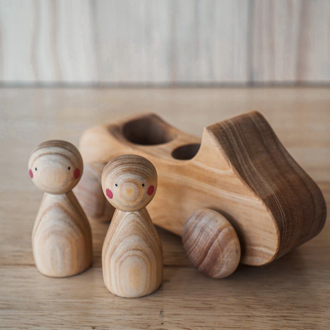 Littlemonq | Wooden Toy Car - The Chic Habitat