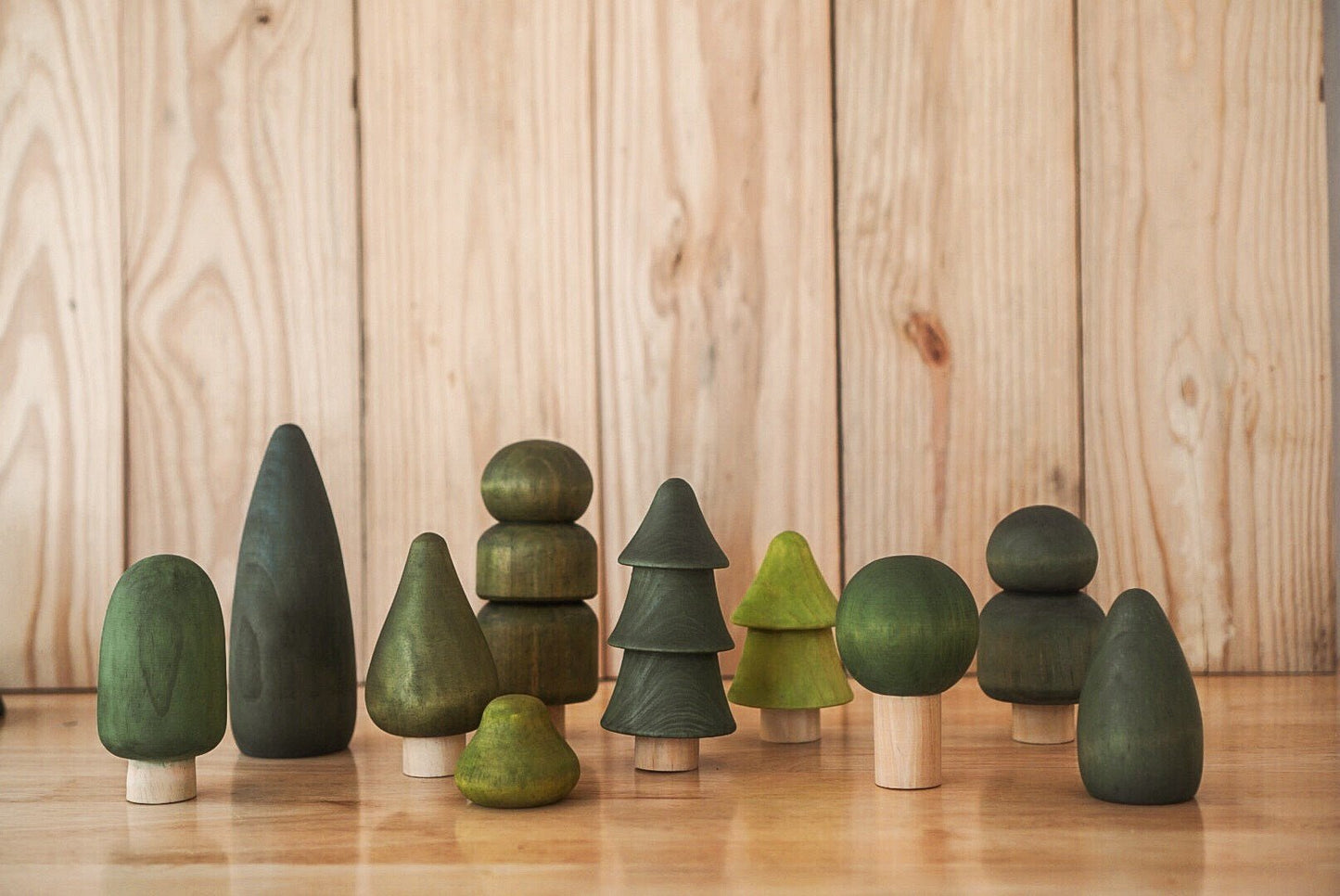Littlemonq | Wooden Trees - The Chic Habitat