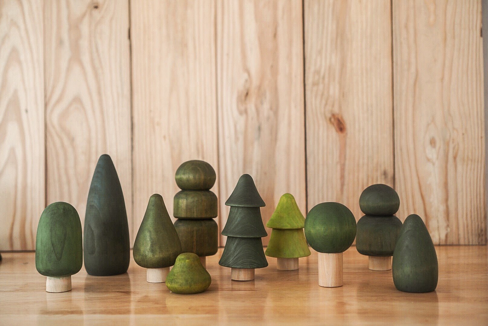 Littlemonq | Wooden Trees - The Chic Habitat