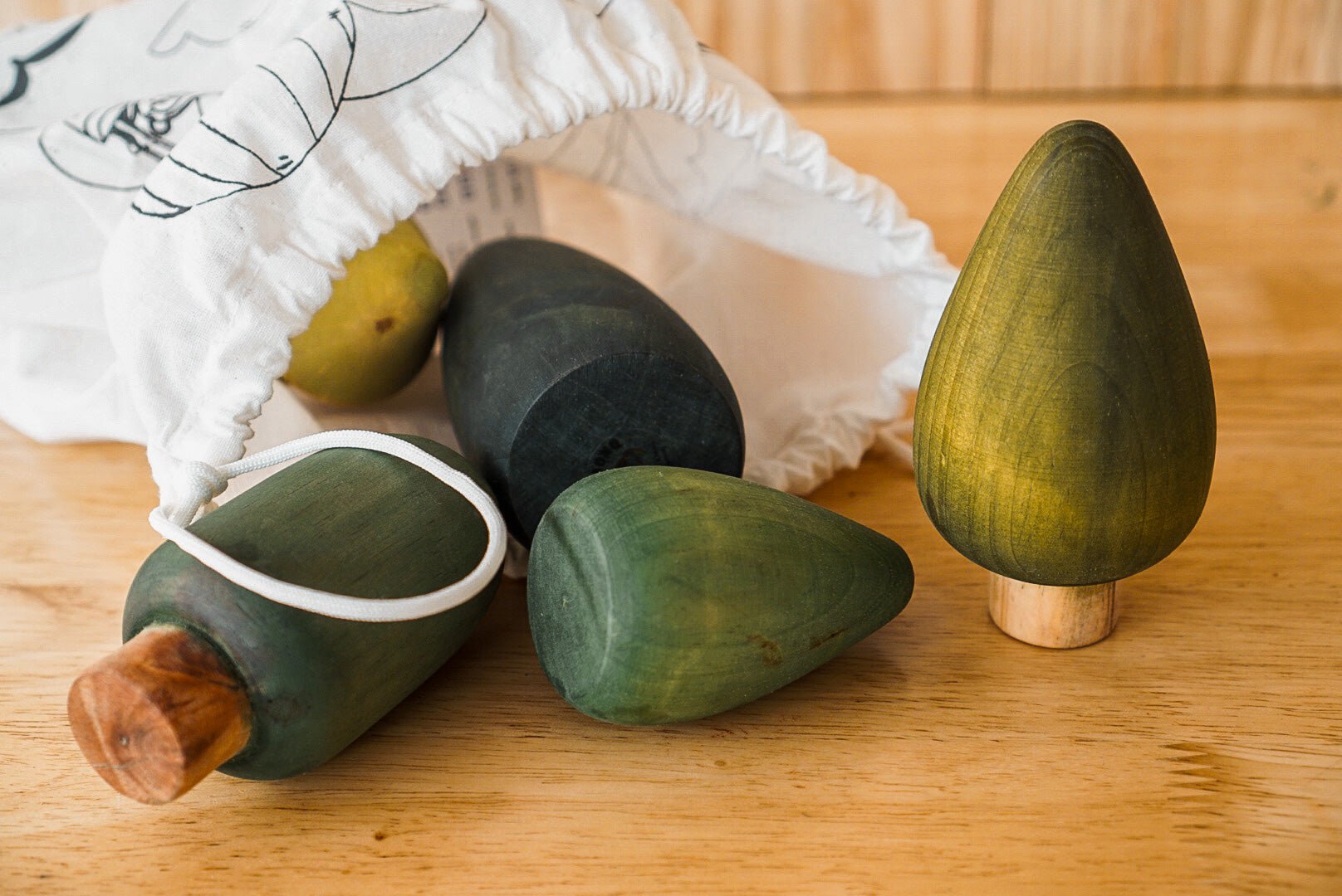 Littlemonq | Wooden Trees - The Chic Habitat