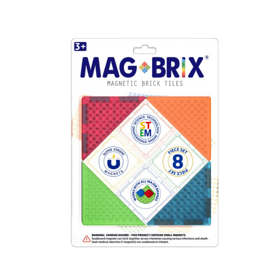 MAGBRIX® | Magnetic Brick Tiles - 8 pcs Set - The Chic Habitat