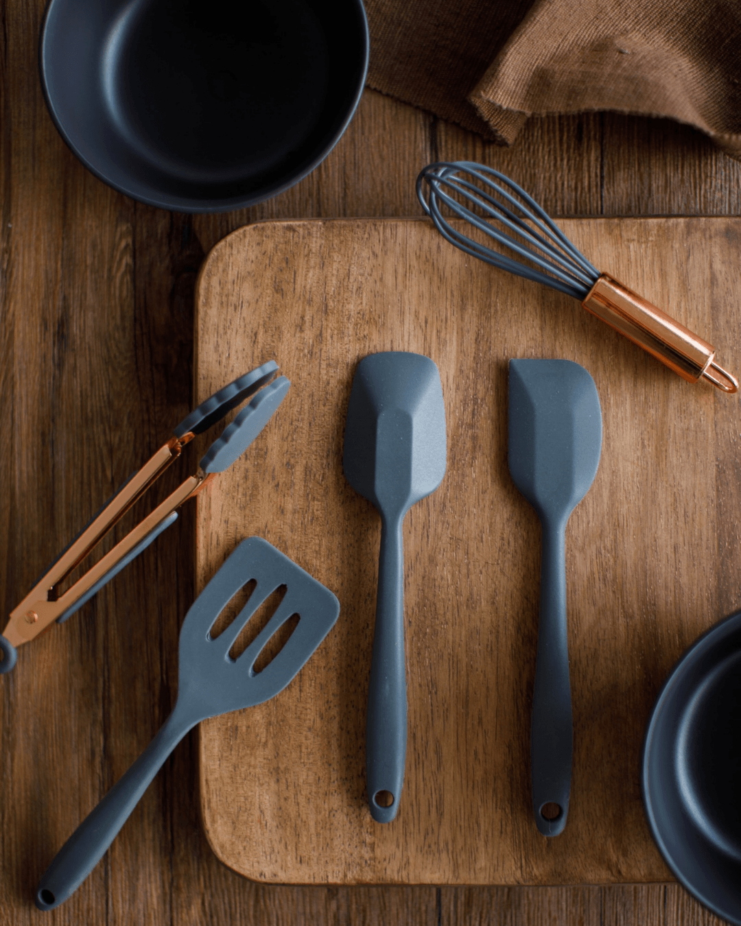 Mini Silicone Kitchen Tools Set - The Chic Habitat