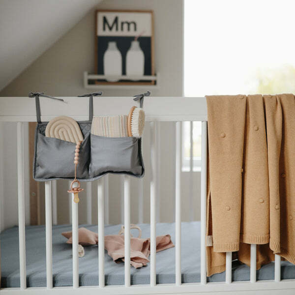 Mushie | Crib Pockets - The Chic Habitat