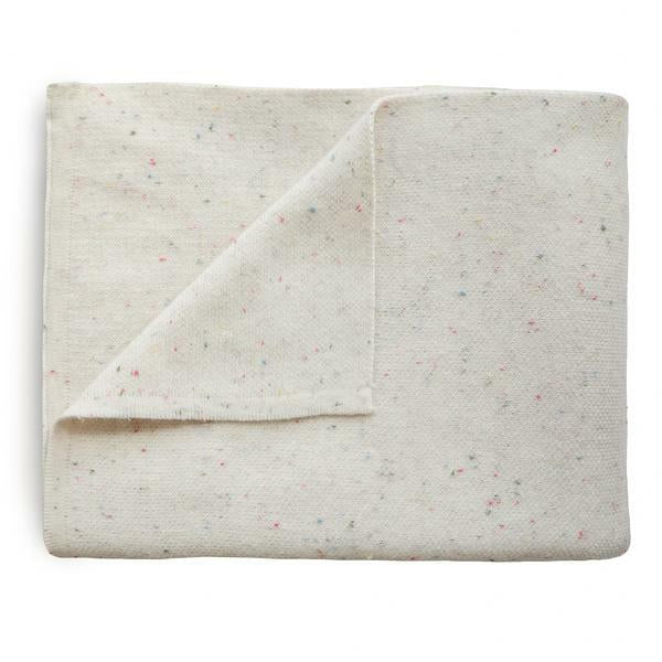 Mushie | Knit Blanket 100% Organic Cotton - The Chic Habitat