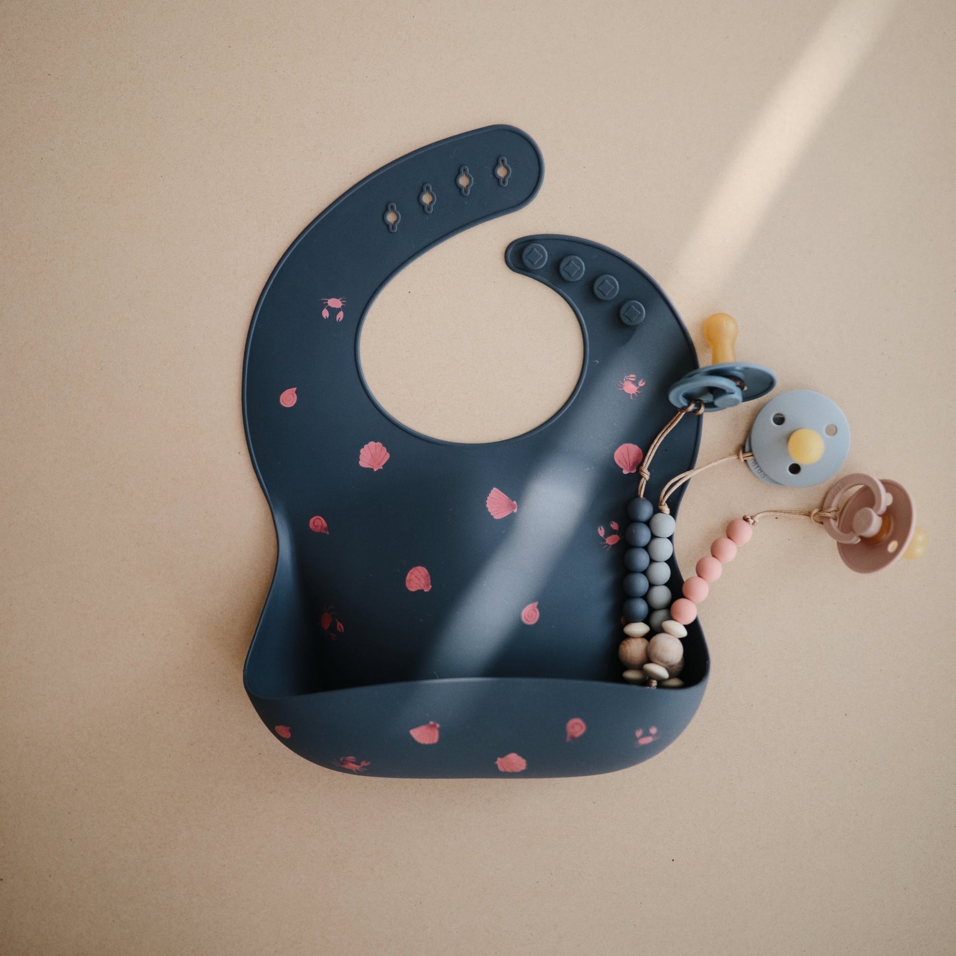 Mushie | Silicone Bib Print - The Chic Habitat