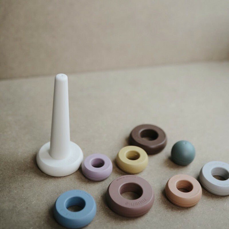 Mushie | Stacking Ring Tower - The Chic Habitat