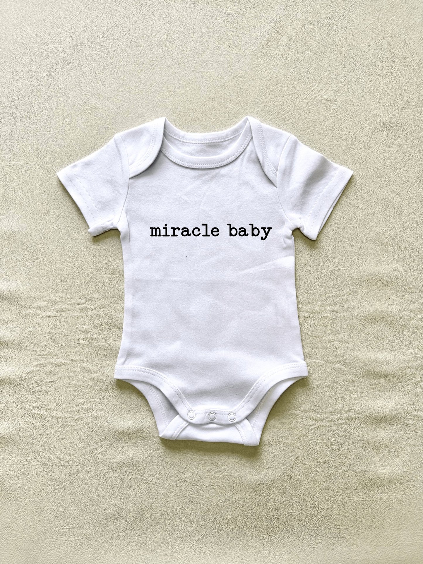 Newborn Personalized Onesie -Personalized Gift- The Chic Habitat