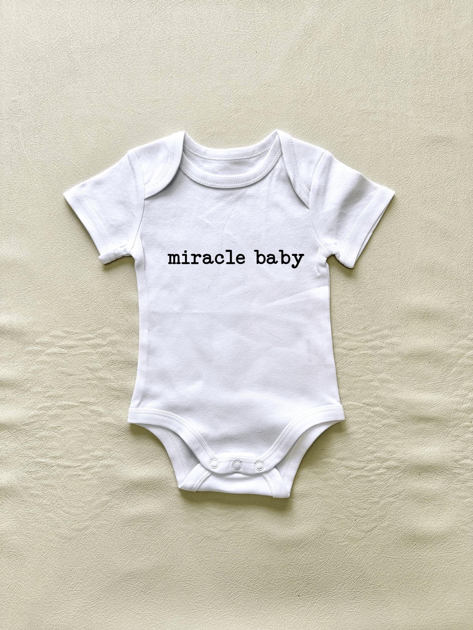 Newborn Personalized Onesie -Personalized Gift- The Chic Habitat