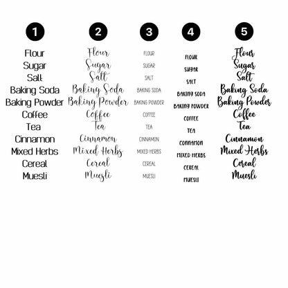 Font Styles for Personalized Steak Board - The Chic Habitat