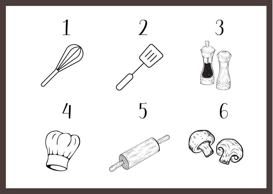 Kitchen Icons for Personalized Steak Board - The Chic Habitat