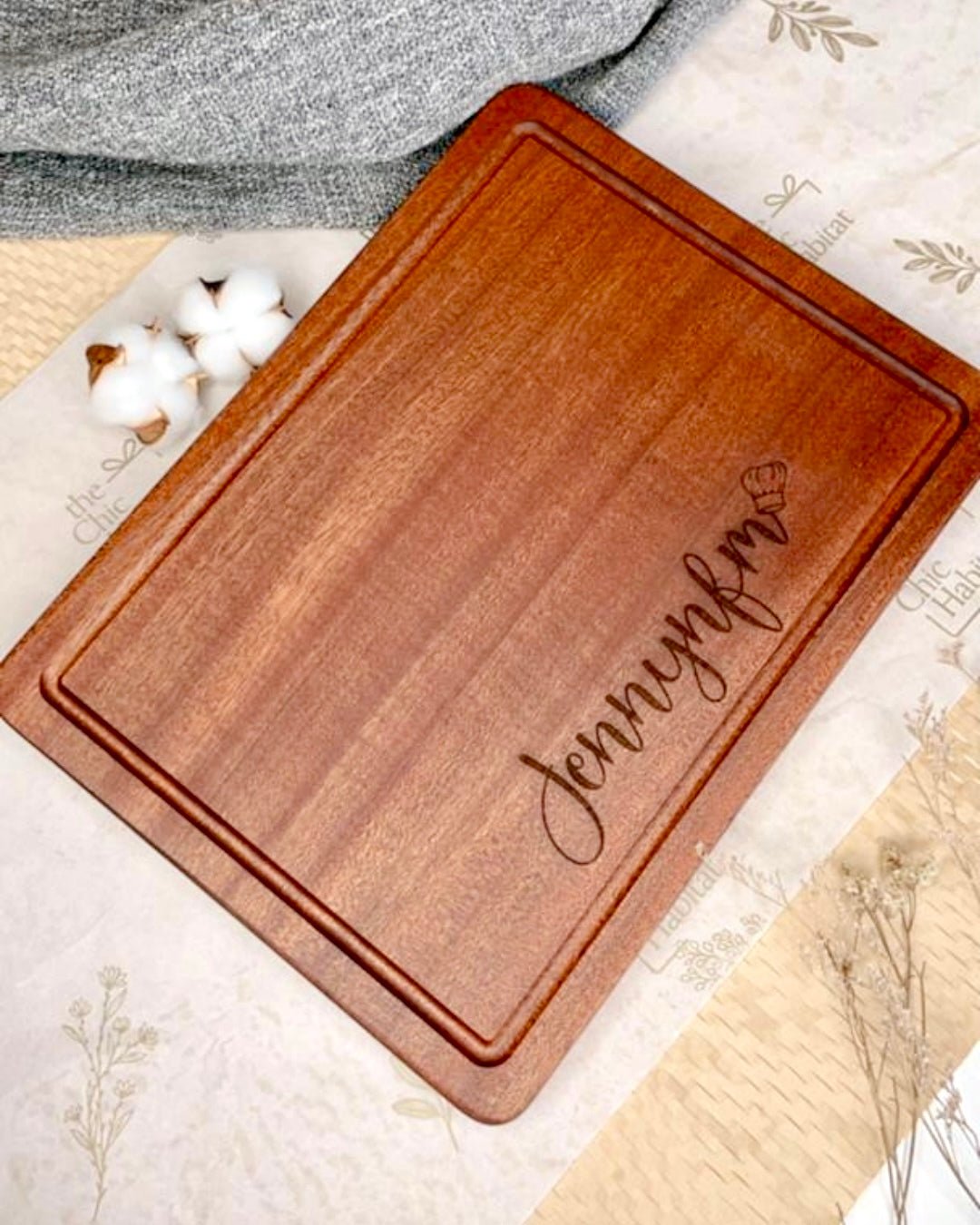 Personalized Steak Board - The Chic Habitat