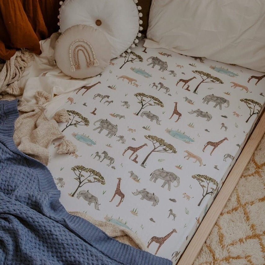 Snuggle Hunny Kids | Fitted Cot Sheet - The Chic Habitat