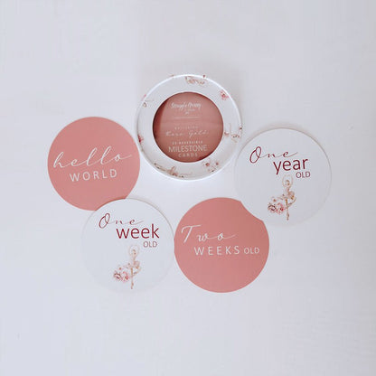 Snuggle Hunny Kids | Reversible Milestone Cards - The Chic Habitat