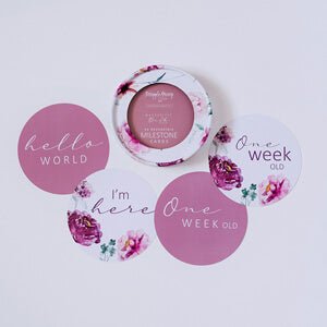 Snuggle Hunny Kids | Reversible Milestone Cards - The Chic Habitat