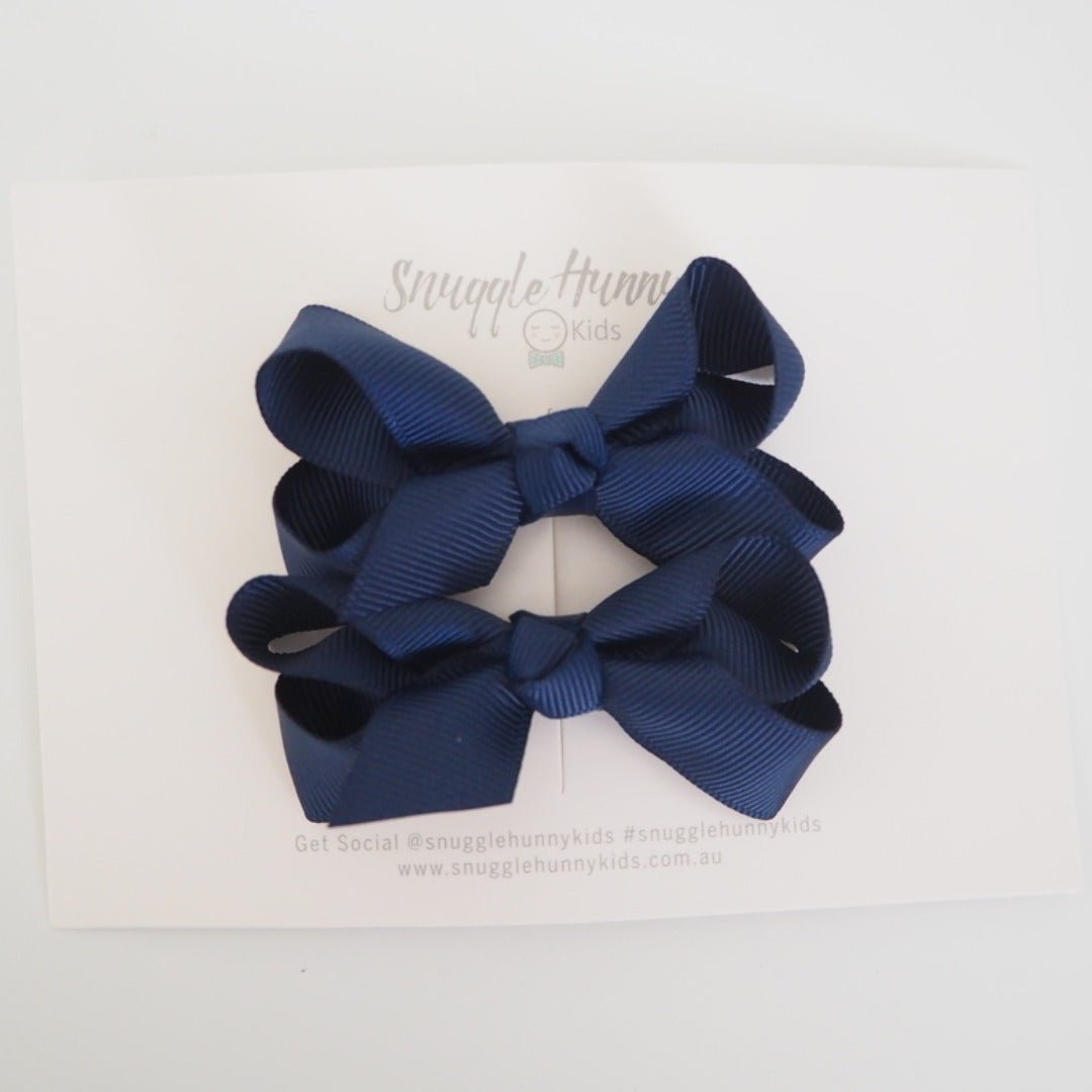 Snuggle Hunny Kids | Small Clip Bows (Set of 2) - The Chic Habitat