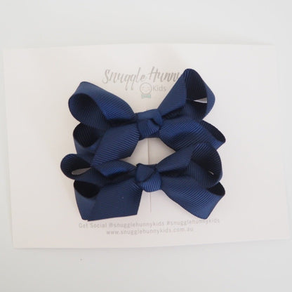 Snuggle Hunny Kids | Small Clip Bows (Set of 2) - The Chic Habitat