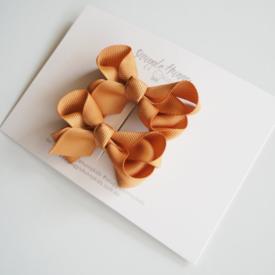 Snuggle Hunny Kids | Small Clip Bows (Set of 2) - The Chic Habitat