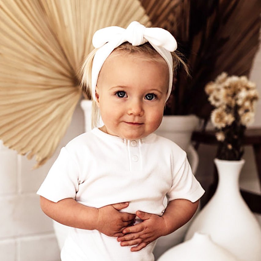 Snuggle Hunny Kids | Top Knot Headband - The Chic Habitat