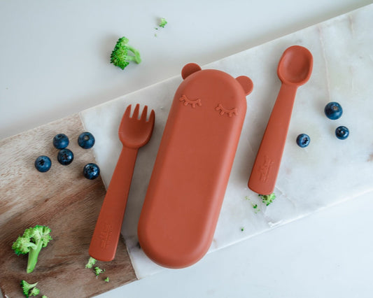 We Might be Tiny | Feedie Fork & Spoon Set - The Chic Habitat