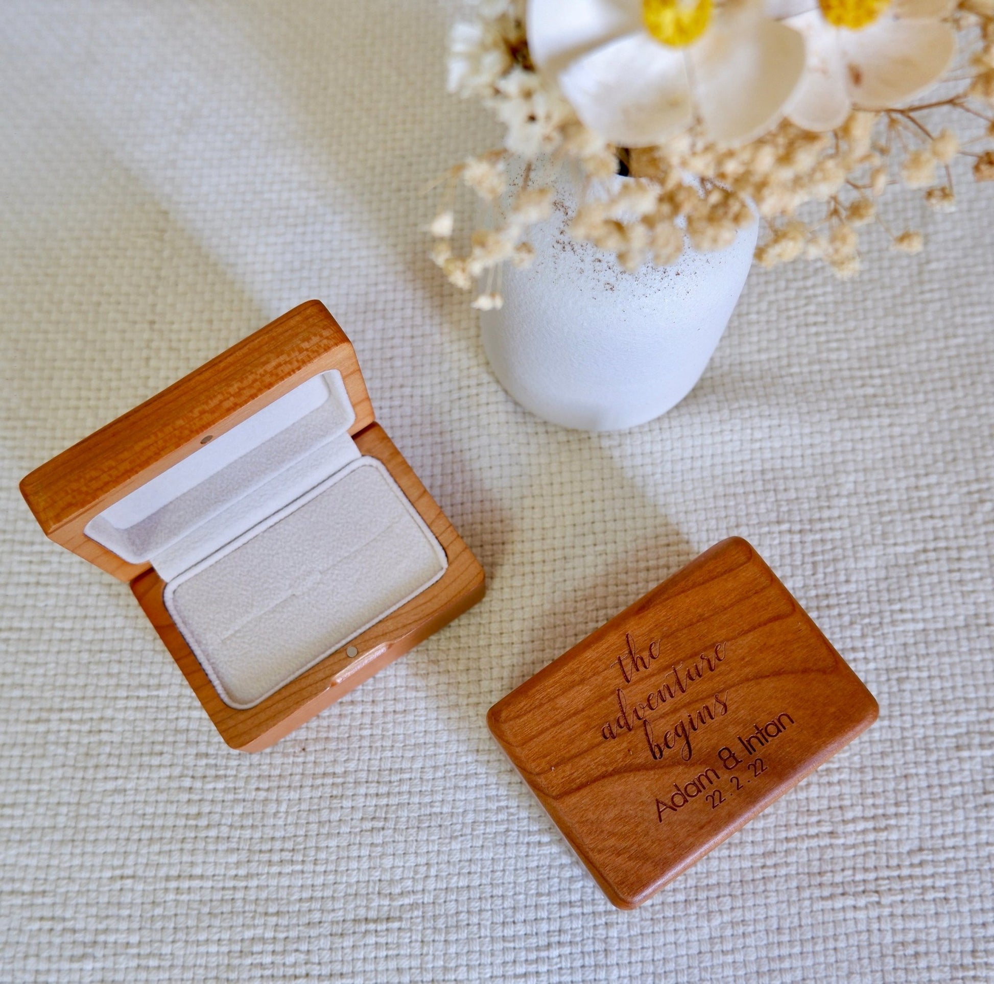 Wedding | Classic Ring Box - The Chic Habitat