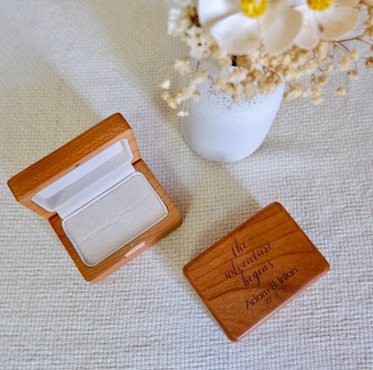 Wedding | Classic Ring Box - The Chic Habitat