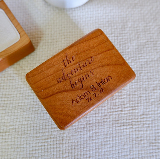 Wedding | Classic Ring Box - The Chic Habitat